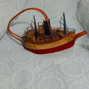 Fun Little Tug Boat Teapot